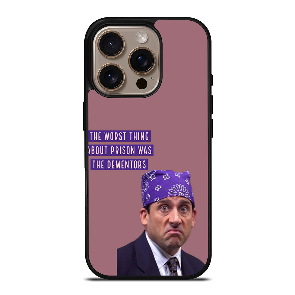 MICHAEL SCOTT THE OFFICE QUOTE iPhone 16 Pro Case Cover