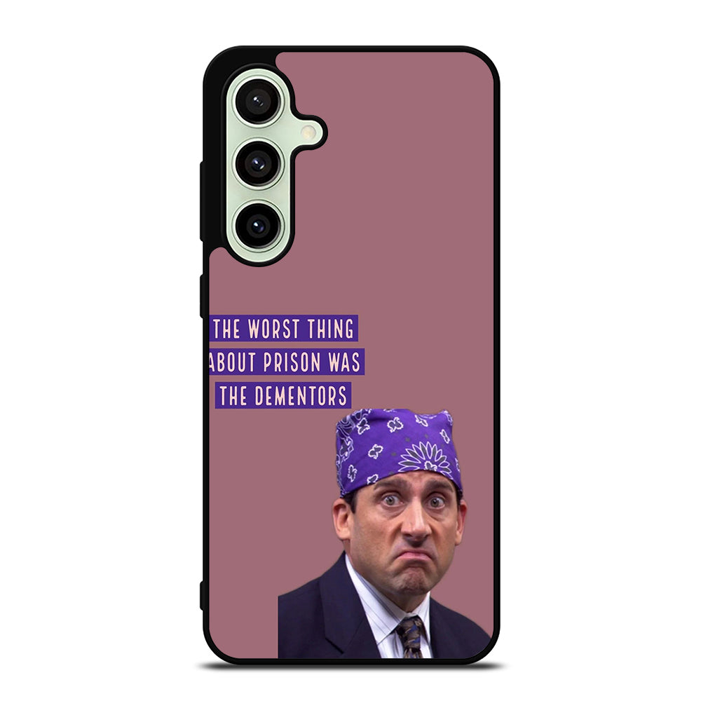 MICHAEL SCOTT THE OFFICE QUOTE Samsung Galaxy S24 FE Case Cover