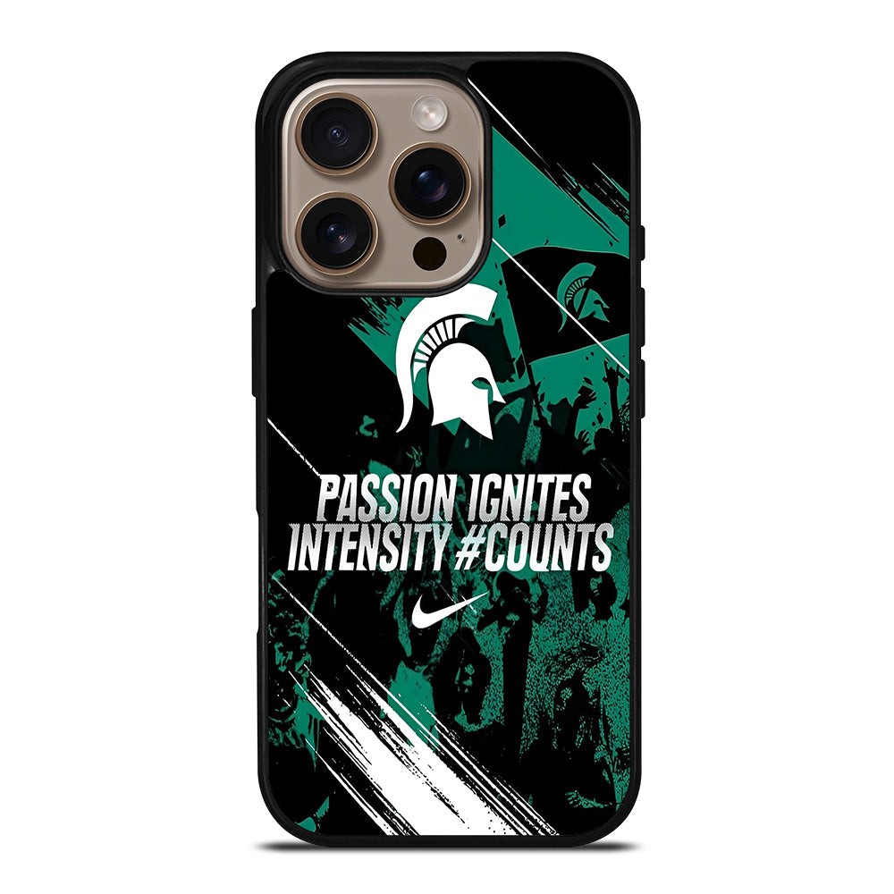 MICHIGAN STATE SPARTANS NFL SYMBOL iPhone 16 Pro Case Cover