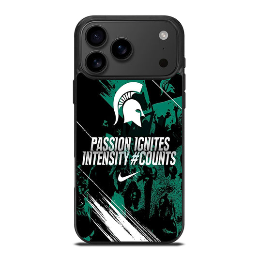 MICHIGAN STATE SPARTANS NFL SYMBOL iPhone 17 Pro Max Case Cover