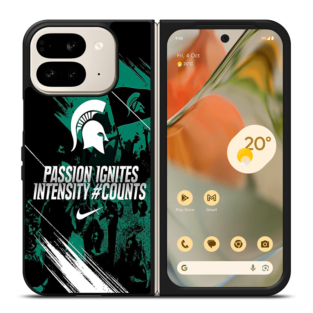 MICHIGAN STATE SPARTANS NFL SYMBOL Google Pixel 9 Pro Fold Case Cover