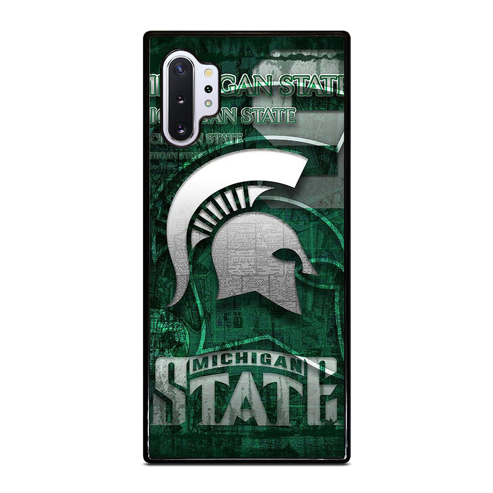 MICHIGAN STATE UNIVERSITY MSU LOGO 1 Samsung Galaxy Note 10 Plus Case Cover