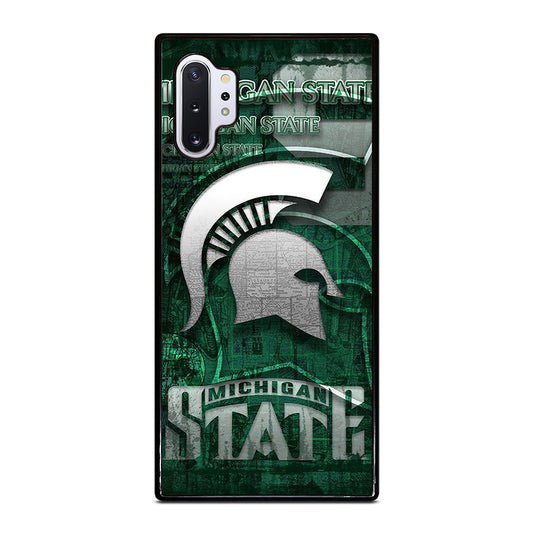 MICHIGAN STATE UNIVERSITY MSU LOGO 1 Samsung Galaxy Note 10 Plus Case Cover