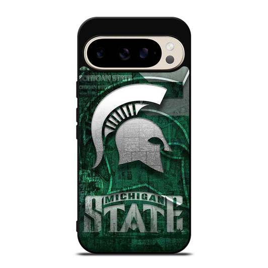 MICHIGAN STATE UNIVERSITY MSU LOGO 1 Google Pixel 9 Pro Case Cover