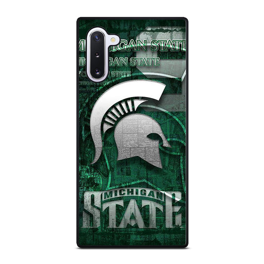 MICHIGAN STATE UNIVERSITY MSU LOGO 1 Samsung Galaxy Note 10 Case Cover