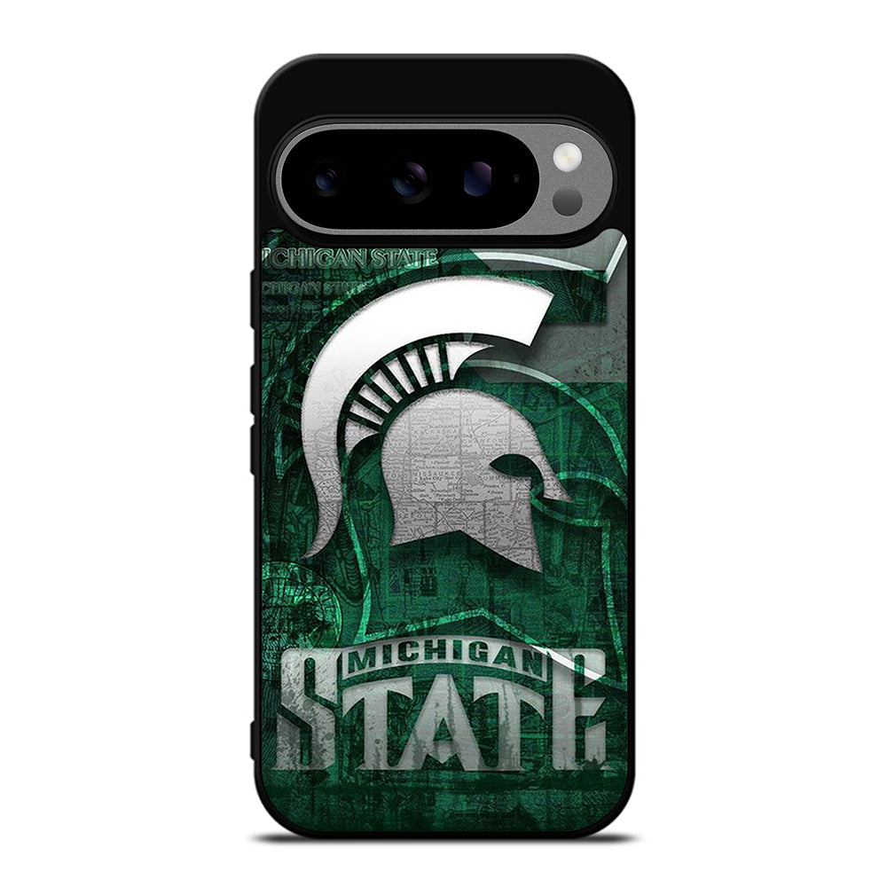 MICHIGAN STATE UNIVERSITY MSU LOGO 1 Google Pixel 9 Pro XL Case Cover