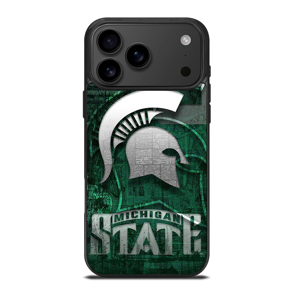 MICHIGAN STATE UNIVERSITY MSU LOGO 1 iPhone 17 Pro Max Case Cover