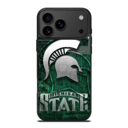 MICHIGAN STATE UNIVERSITY MSU LOGO 1 iPhone 17 Pro Max Case Cover