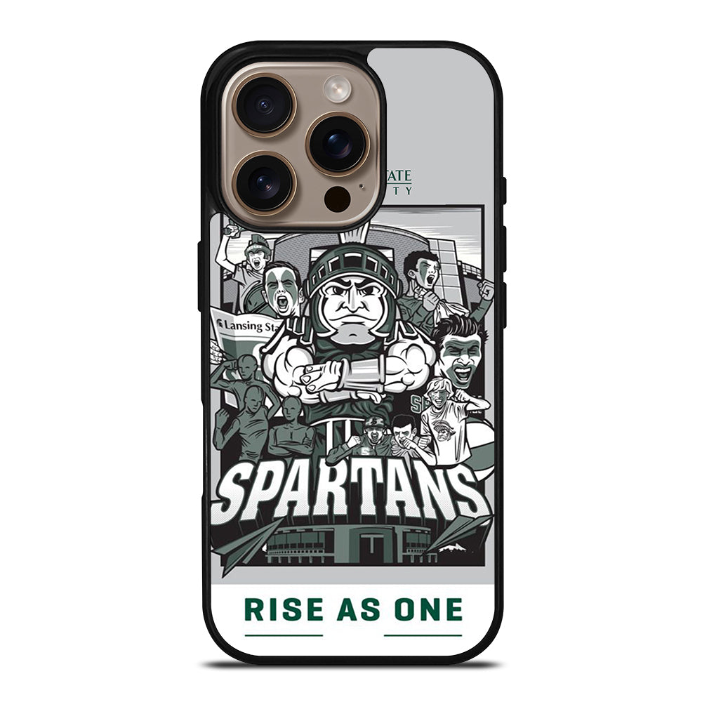 MICHIGAN STATE UNIVERSITY MSU LOGO 2 iPhone 16 Pro Case Cover