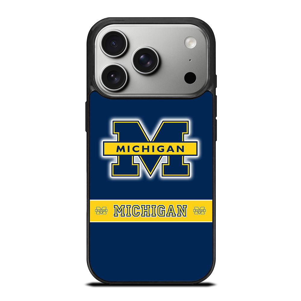 MICHIGAN WOLVERINES LOGO iPhone 17 Pro Case Cover