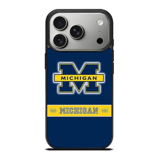 MICHIGAN WOLVERINES LOGO iPhone 17 Pro Case Cover