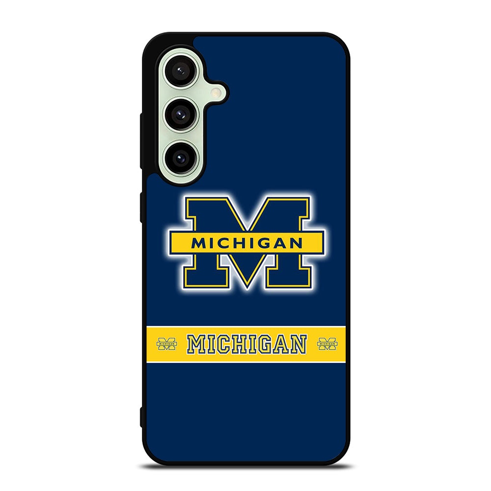 MICHIGAN WOLVERINES LOGO Samsung Galaxy S24 FE Case Cover