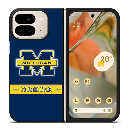 MICHIGAN WOLVERINES LOGO Google Pixel 9 Pro Fold Case Cover