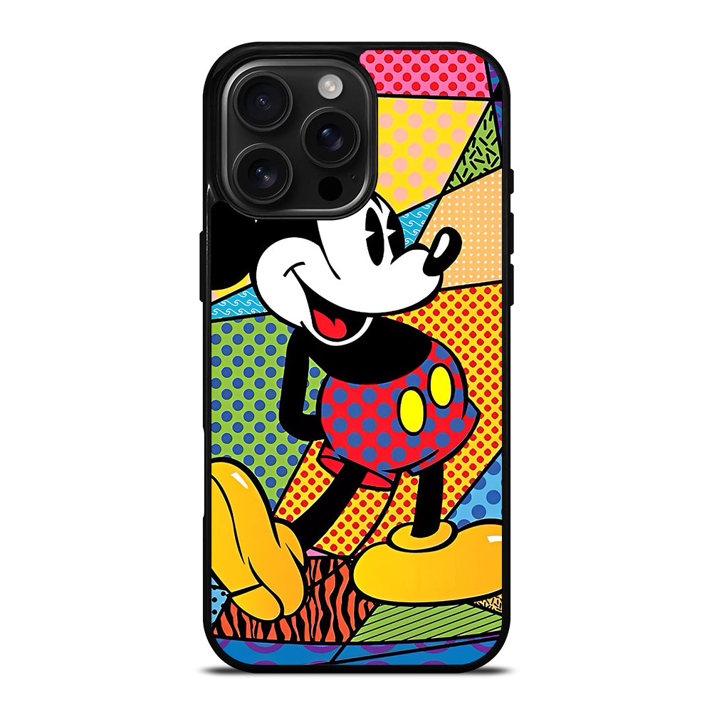MICKEY MOUSE POLCADOT iPhone 16 Pro Max Case Cover
