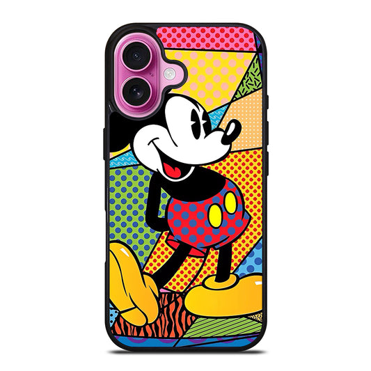 MICKEY MOUSE POLCADOT iPhone 16 Plus Case Cover
