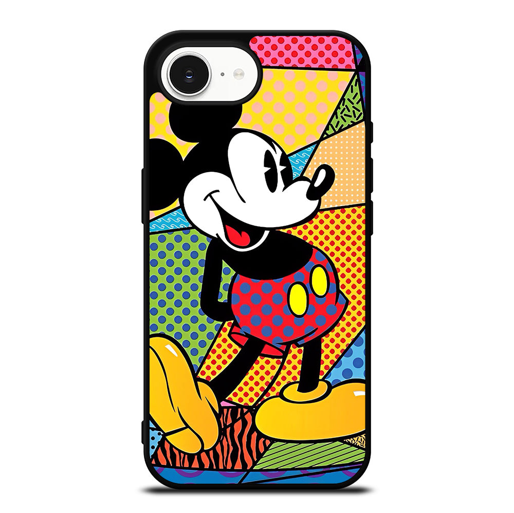 MICKEY MOUSE POLCADOT iPhone 16e Case Cover