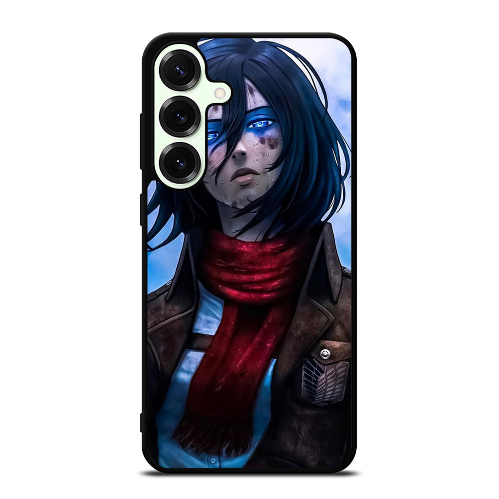 MIKASA ACKERMAN ATTACK ON TITAN ANIME SERIES Samsung Galaxy S25 Plus Case Cover