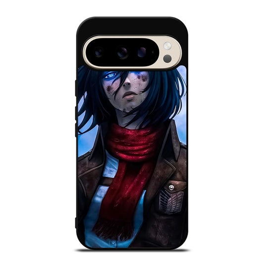 MIKASA ACKERMAN ATTACK ON TITAN ANIME SERIES Google Pixel 9 Pro Case Cover