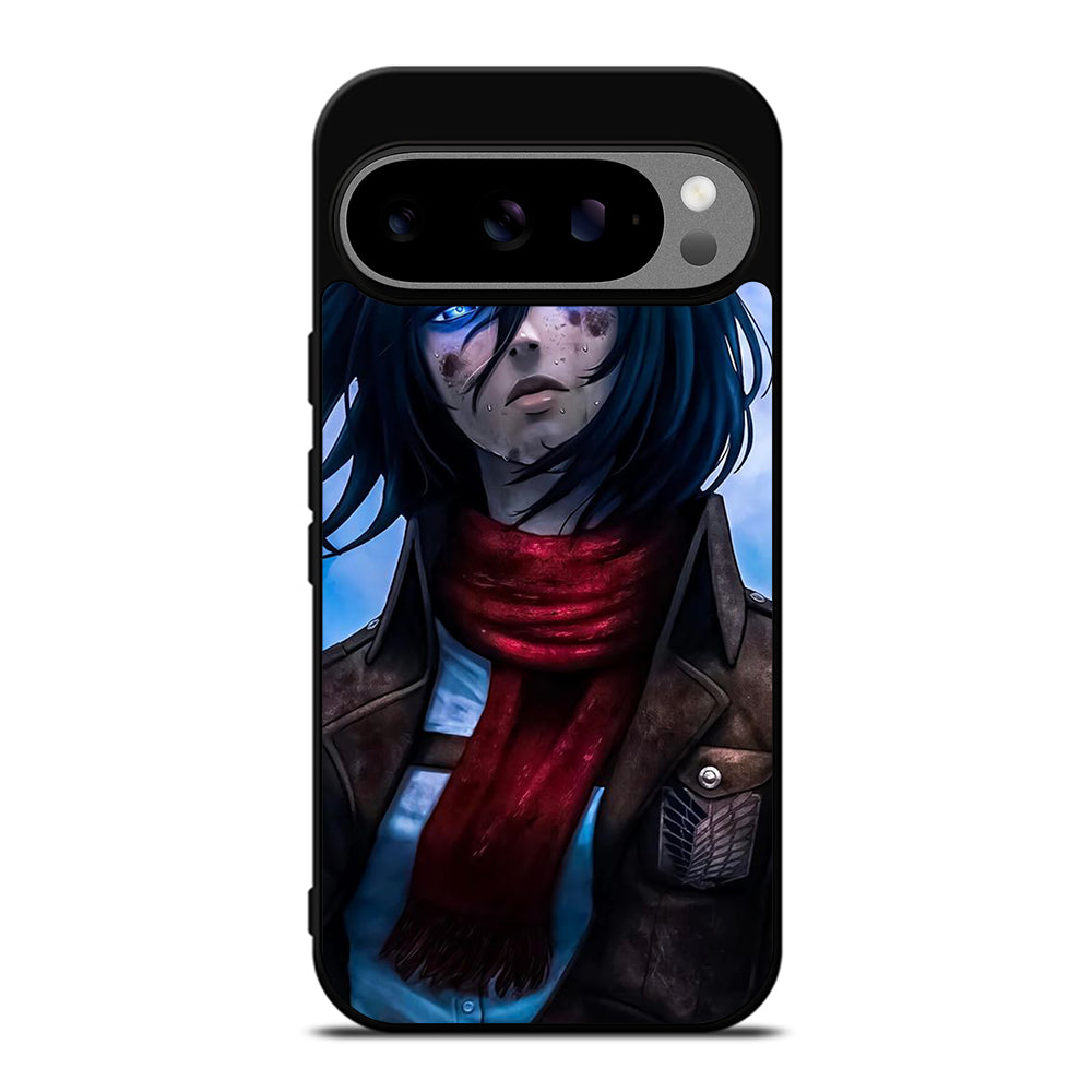 MIKASA ACKERMAN ATTACK ON TITAN ANIME SERIES Google Pixel 9 Pro XL Case Cover