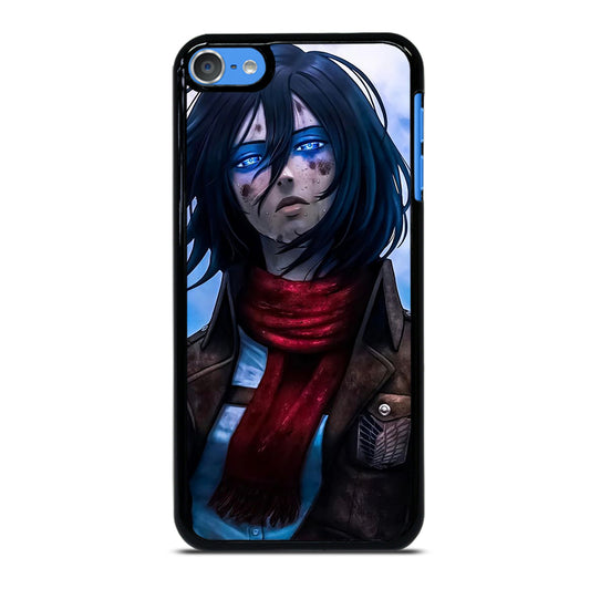 MIKASA ACKERMAN ATTACK ON TITAN ANIME SERIES iPod Touch 7 Case Cover