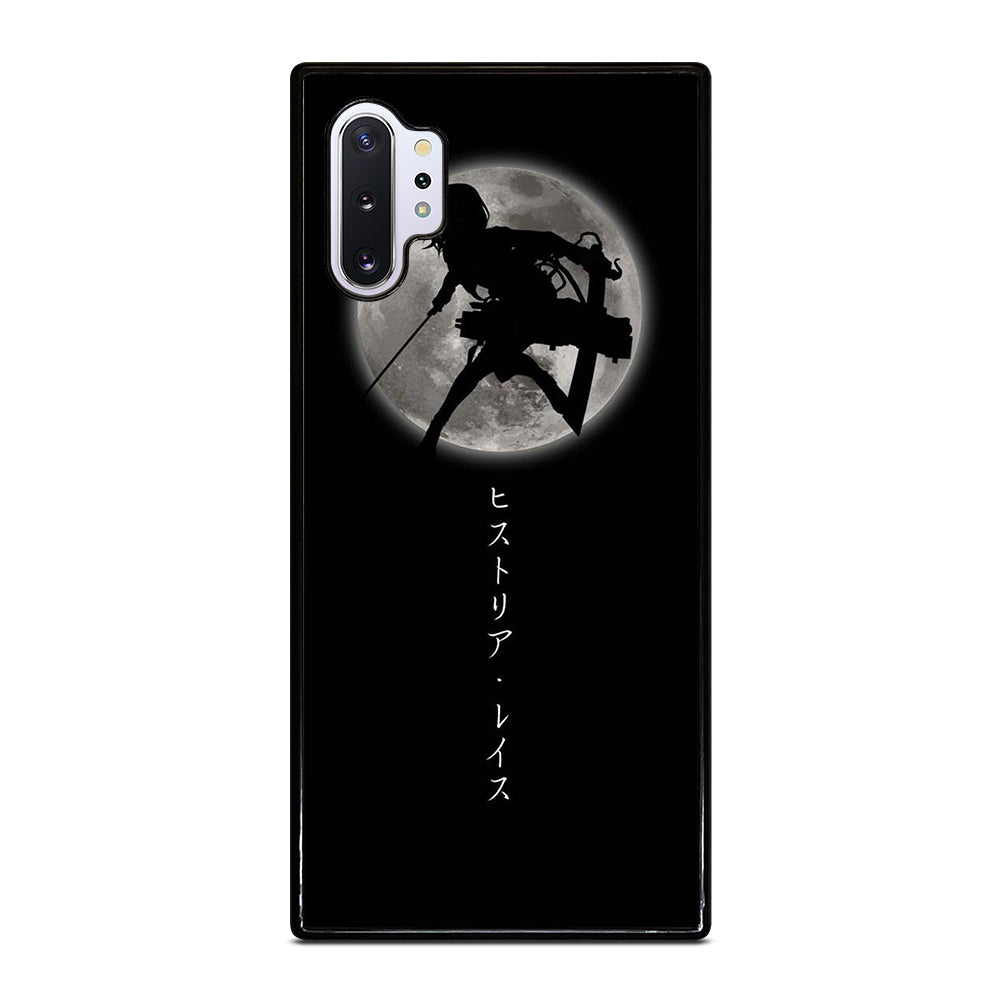 MIKASA ACKERMAN SHADOW ATTACK ON TITAN Samsung Galaxy Note 10 Plus Case Cover