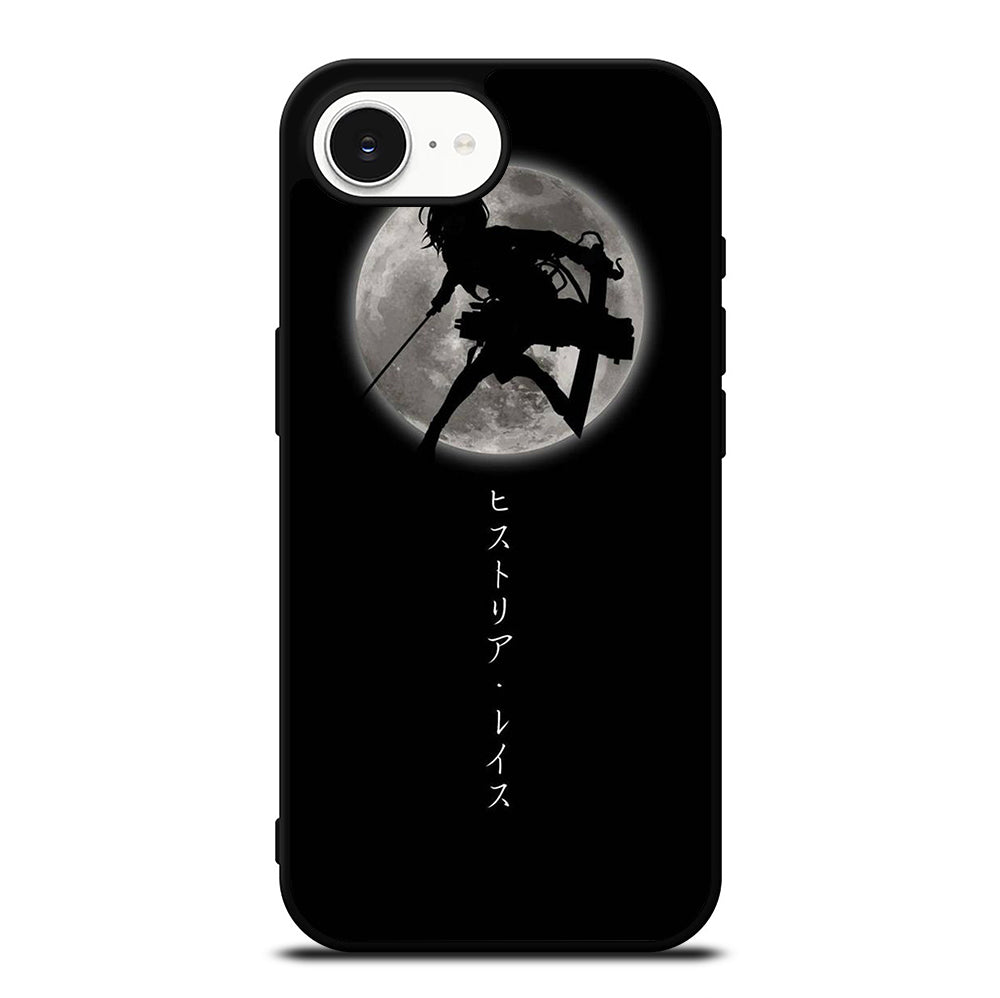 MIKASA ACKERMAN SHADOW ATTACK ON TITAN iPhone 16e Case Cover