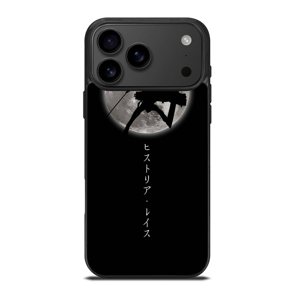 MIKASA ACKERMAN SHADOW ATTACK ON TITAN iPhone 17 Pro Max Case Cover