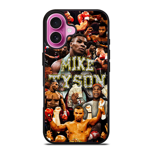MIKE TYSON CHAMPIONS COLLAGE iPhone 16 Plus Case Cover