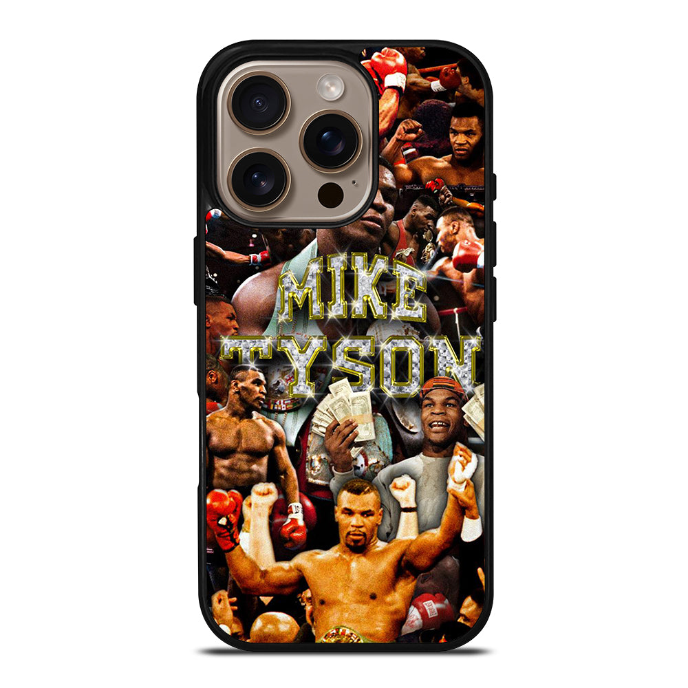 MIKE TYSON CHAMPIONS COLLAGE iPhone 16 Pro Case Cover