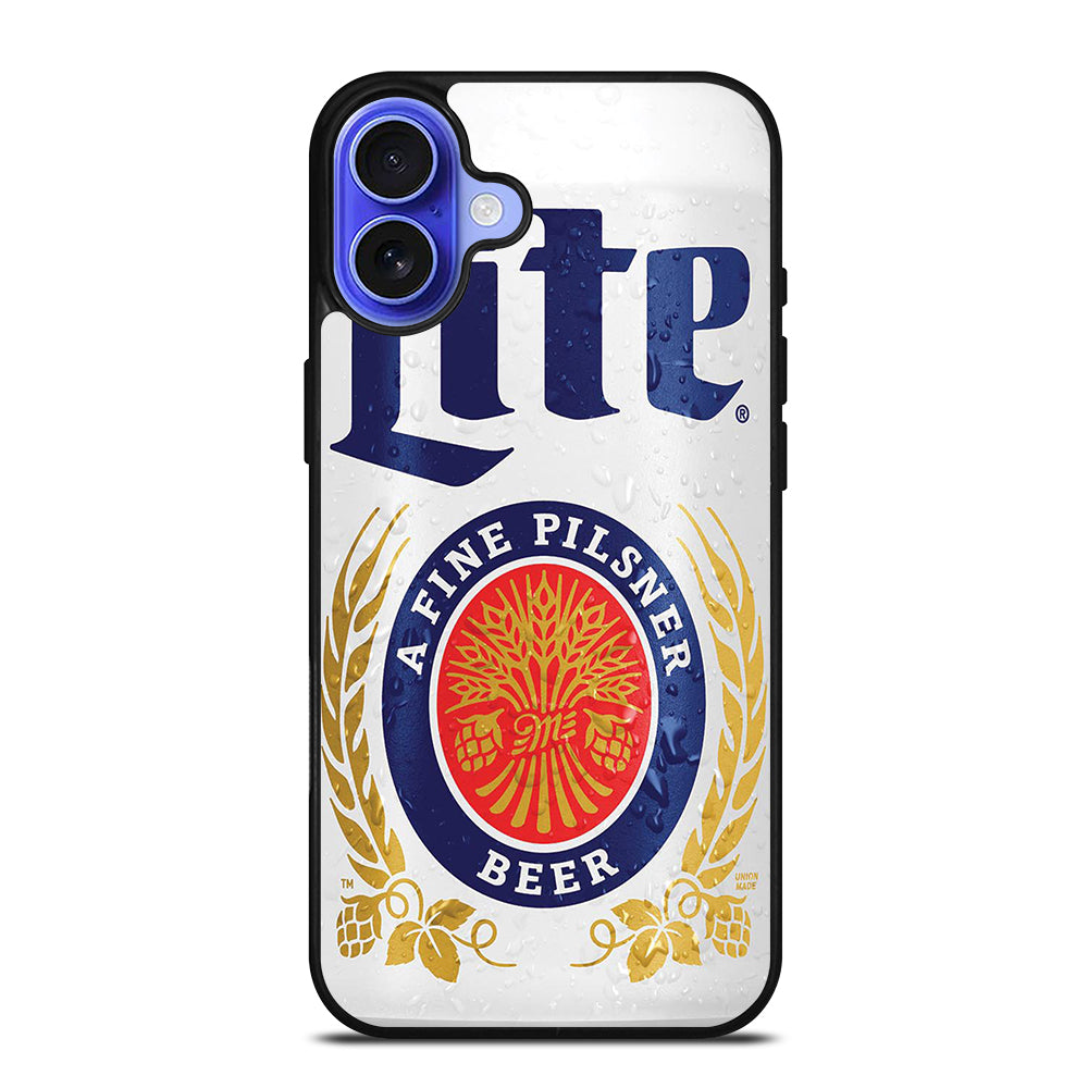 MILLER LITE BEER 2 iPhone 16 Case Cover