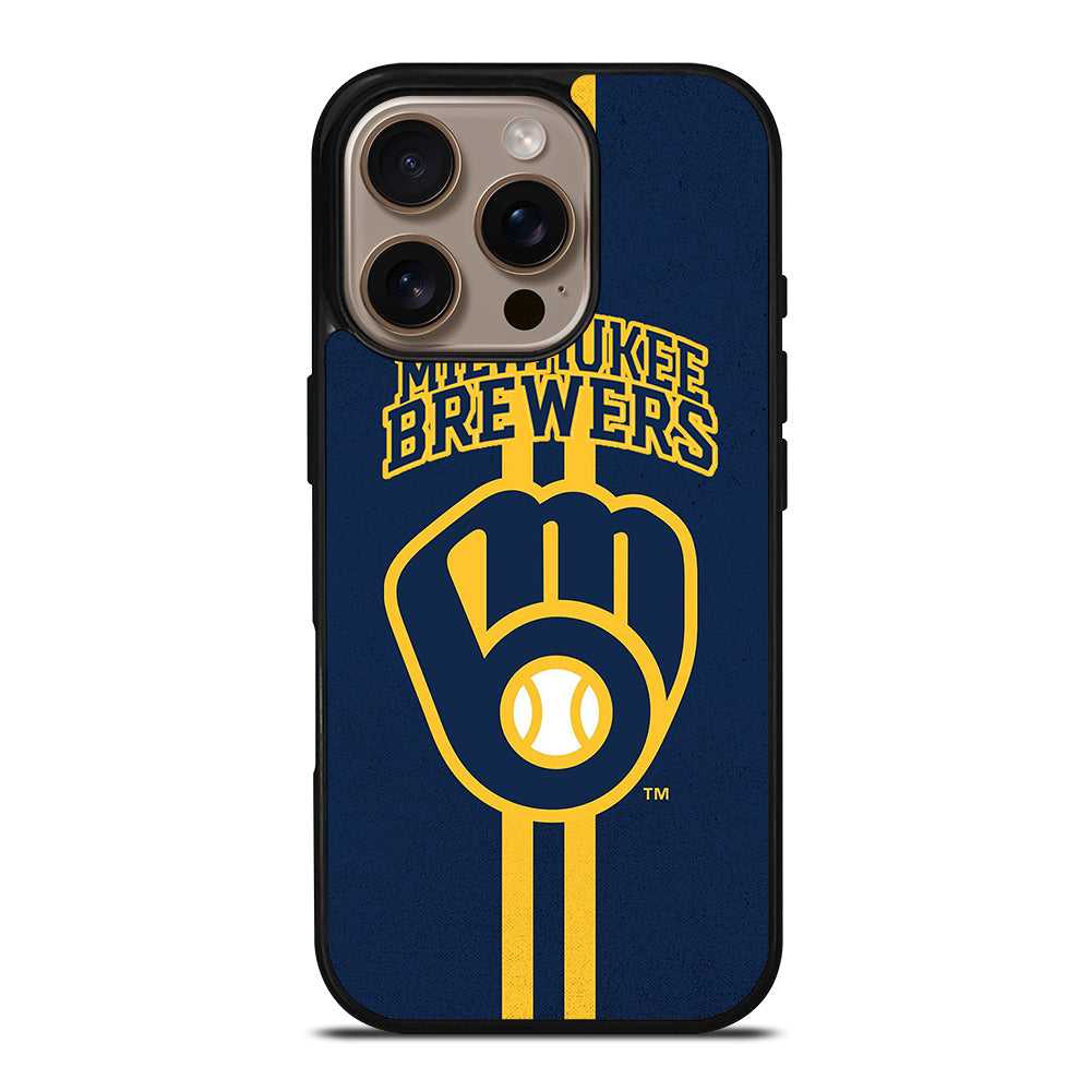 MILWAUKEE BREWERS STRIPE ICON iPhone 16 Pro Case Cover