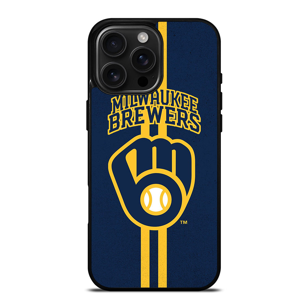 MILWAUKEE BREWERS STRIPE ICON iPhone 16 Pro Max Case Cover