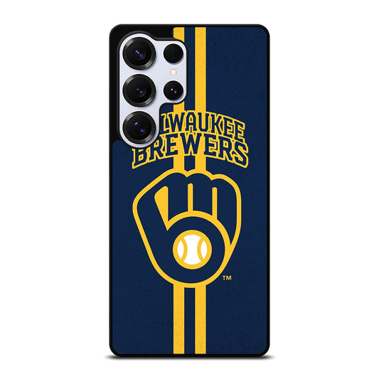 MILWAUKEE BREWERS STRIPE ICON Samsung Galaxy S25 Ultra Case Cover