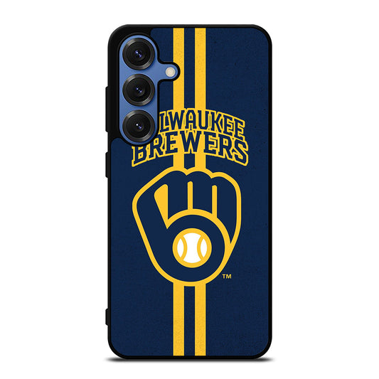 MILWAUKEE BREWERS STRIPE ICON Samsung Galaxy S25 Case Cover