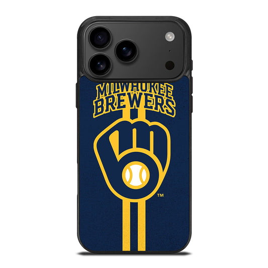 MILWAUKEE BREWERS STRIPE ICON iPhone 17 Pro Max Case Cover