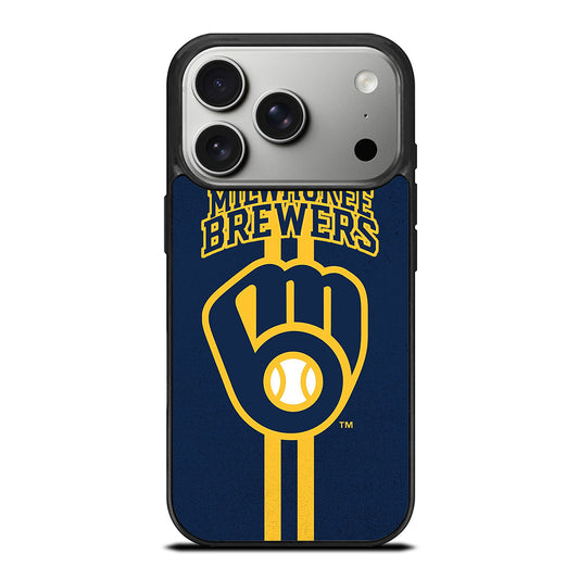 MILWAUKEE BREWERS STRIPE ICON iPhone 17 Pro Case Cover