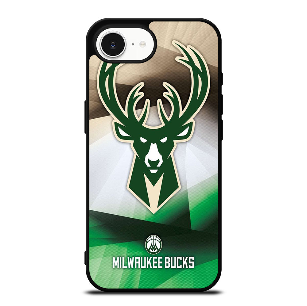 MILWAUKEE BUCKS LOGO BASKETBALL iPhone 16e Case Cover