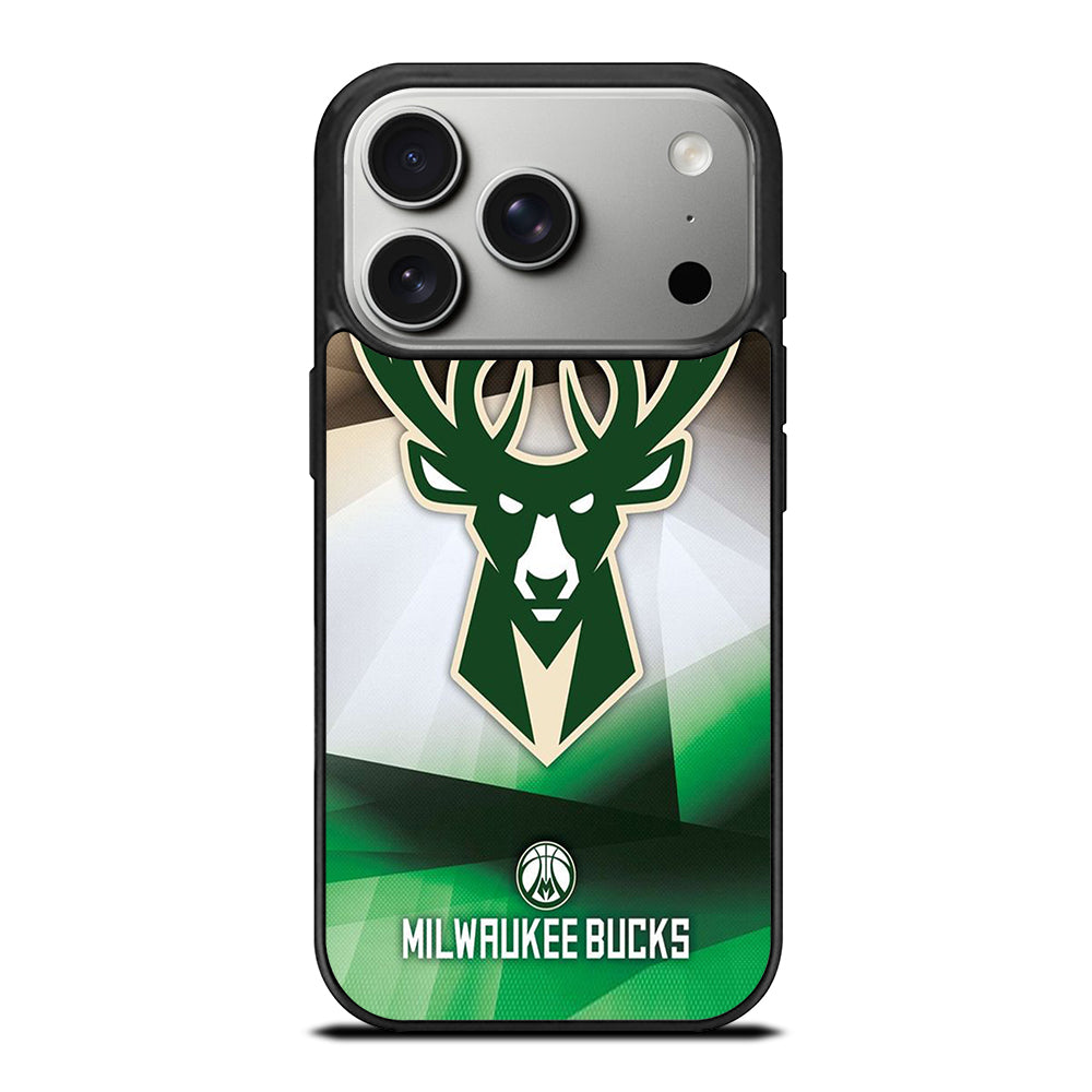 MILWAUKEE BUCKS LOGO BASKETBALL iPhone 17 Pro Case Cover