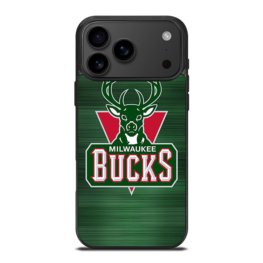 MILWAUKEE BUCKS LOGO NBA 2 iPhone 17 Pro Max Case Cover