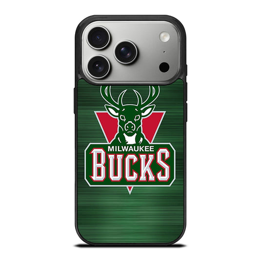 MILWAUKEE BUCKS LOGO NBA 2 iPhone 17 Pro Case Cover