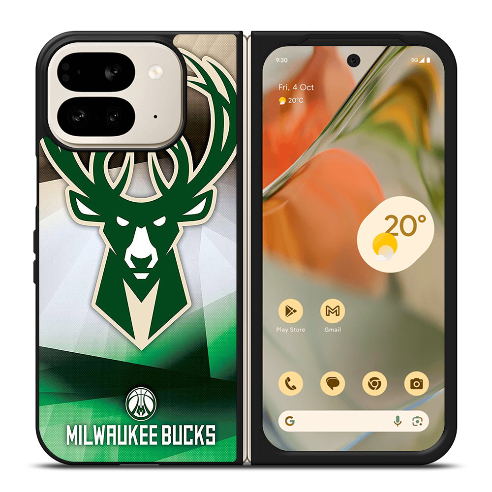 MILWAUKEE BUCKS SYMBOL 3 Google Pixel 9 Pro Fold Case Cover