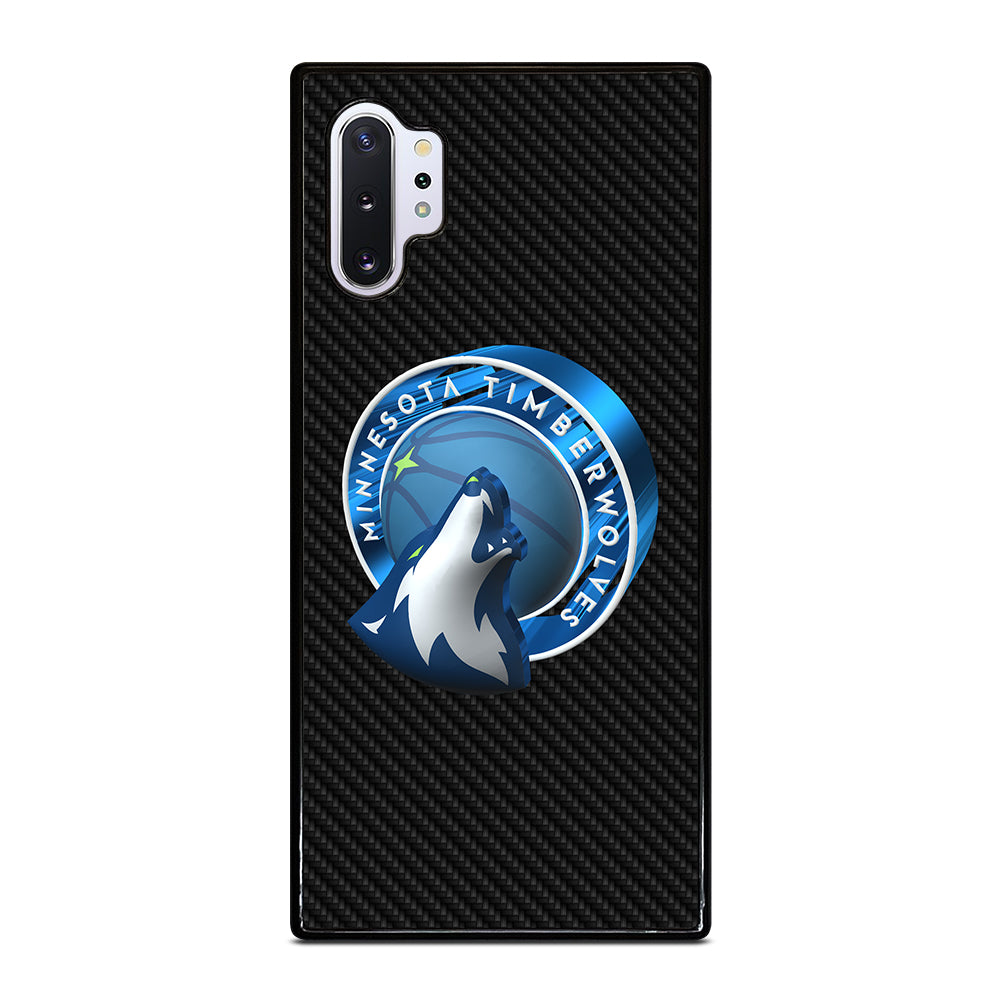 MINNESOTA TIMBERWOLVES CARBON Samsung Galaxy Note 10 Plus Case Cover