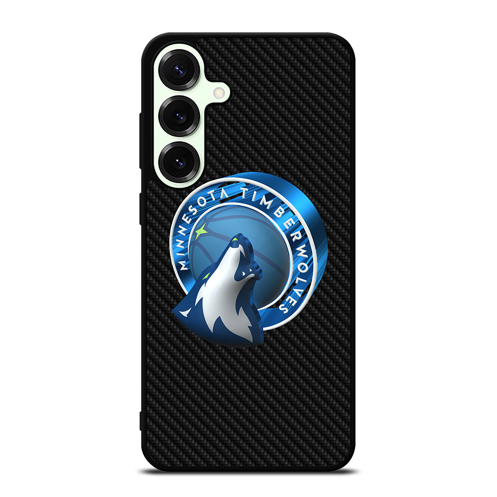 MINNESOTA TIMBERWOLVES CARBON Samsung Galaxy S25 Plus Case Cover