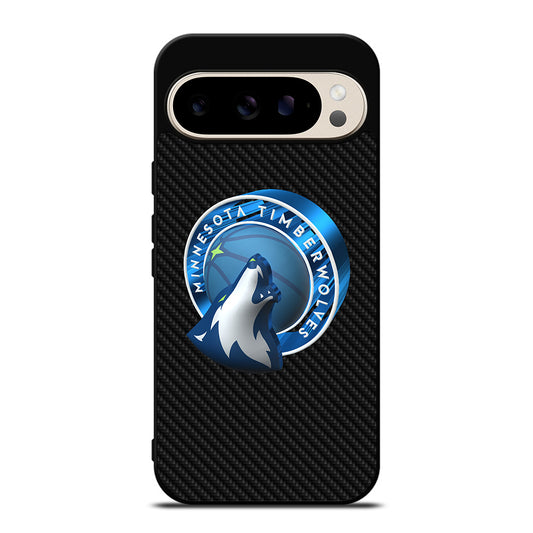 MINNESOTA TIMBERWOLVES CARBON Google Pixel 9 Pro Case Cover