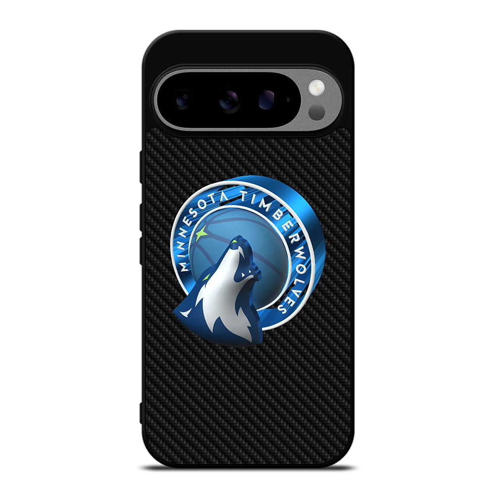 MINNESOTA TIMBERWOLVES CARBON Google Pixel 9 Pro XL Case Cover