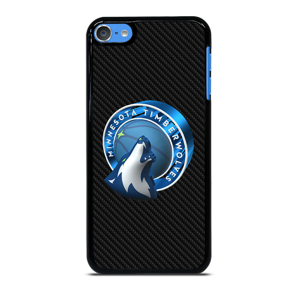 MINNESOTA TIMBERWOLVES CARBON iPod Touch 7 Case Cover