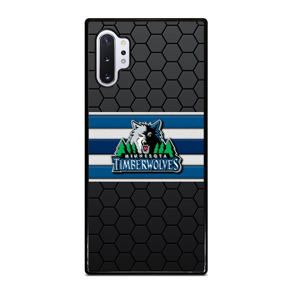MINNESOTA TIMBERWOLVES HEXAGON LOGO Samsung Galaxy Note 10 Plus Case Cover