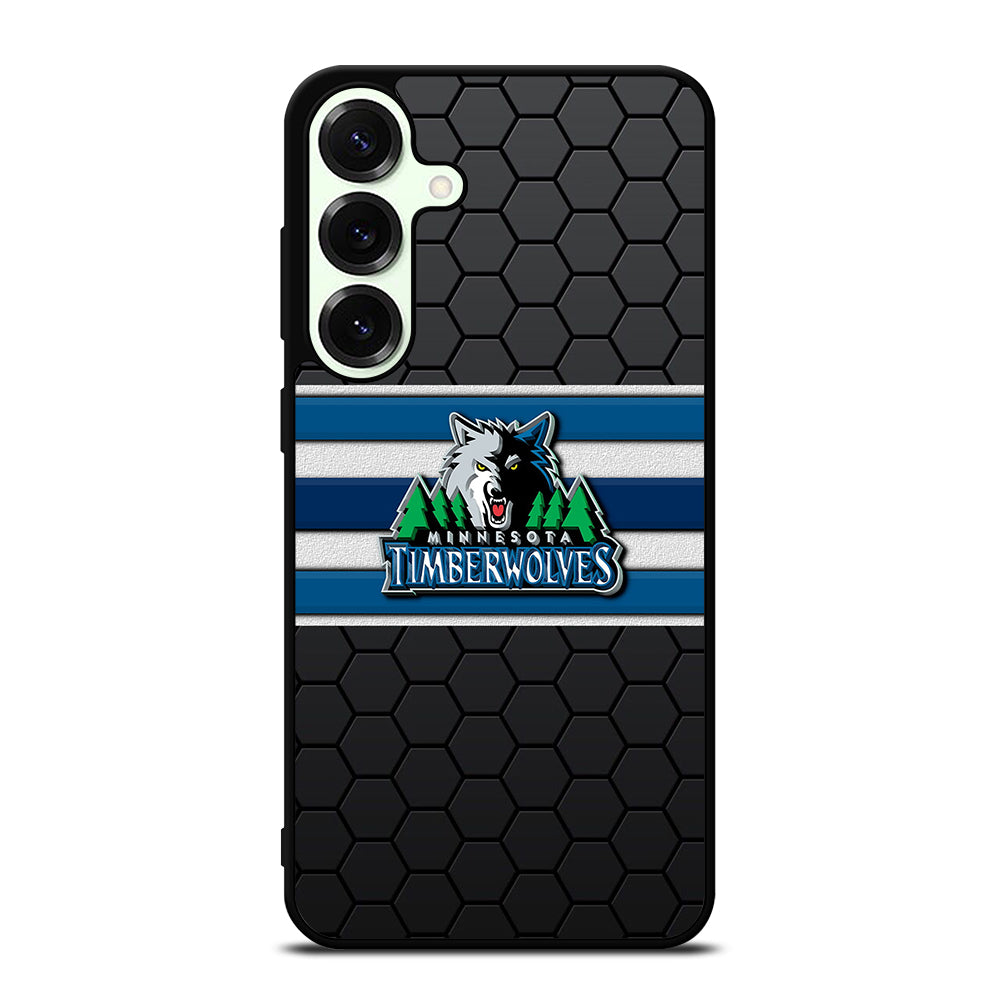 MINNESOTA TIMBERWOLVES HEXAGON LOGO Samsung Galaxy S26 Plus Case Cover