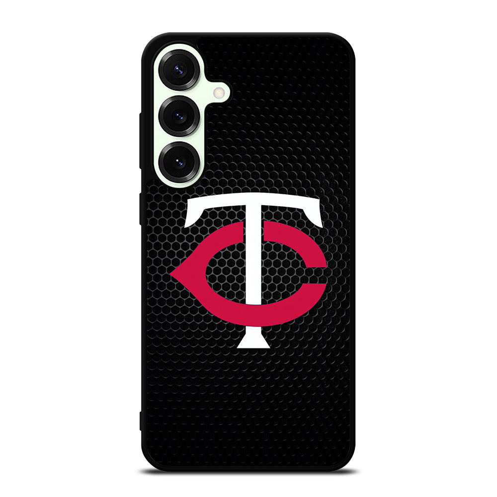 MINNESOTA TWINS METAL LOGO Samsung Galaxy S25 Plus Case Cover