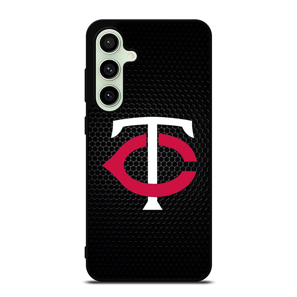 MINNESOTA TWINS METAL LOGO Samsung Galaxy S24 FE Case Cover